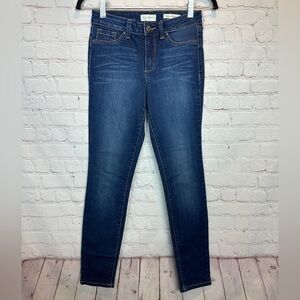 Jessica Simpson Jeans Women's Size 26 Blue Uptown High Rise Skinny Denim Stretch